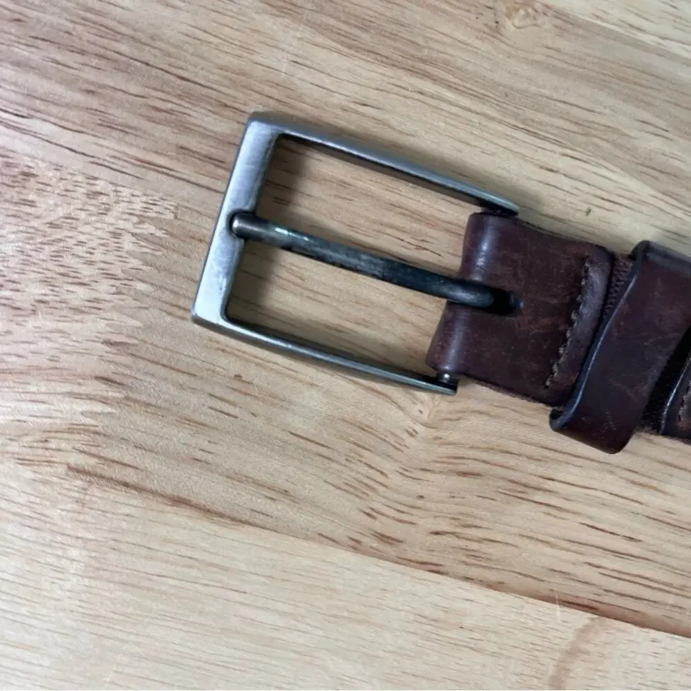 Dockers Jeff Belt Mens  size:38   Genuine Brown Leather